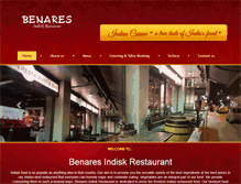 Tablet Screenshot of bombaycuisineoslo.com